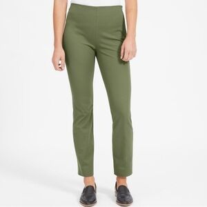 EVERLANE The Side Zip Stretch Cotton Pant size 4